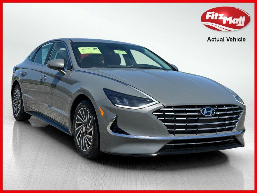 used 2023 Hyundai Sonata Hybrid car, priced at $20,977