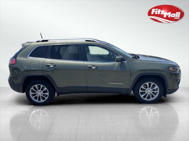 used 2021 Jeep Cherokee car, priced at $21,477