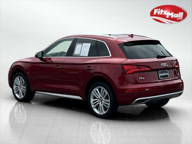 used 2018 Audi Q5 car, priced at $18,677