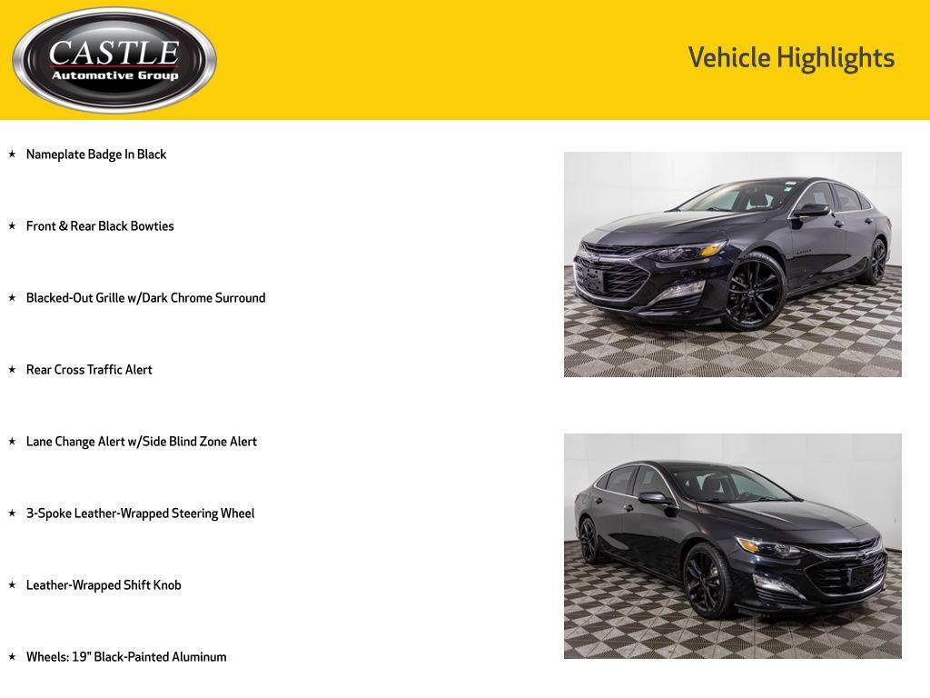 used 2021 Chevrolet Malibu car, priced at $16,877