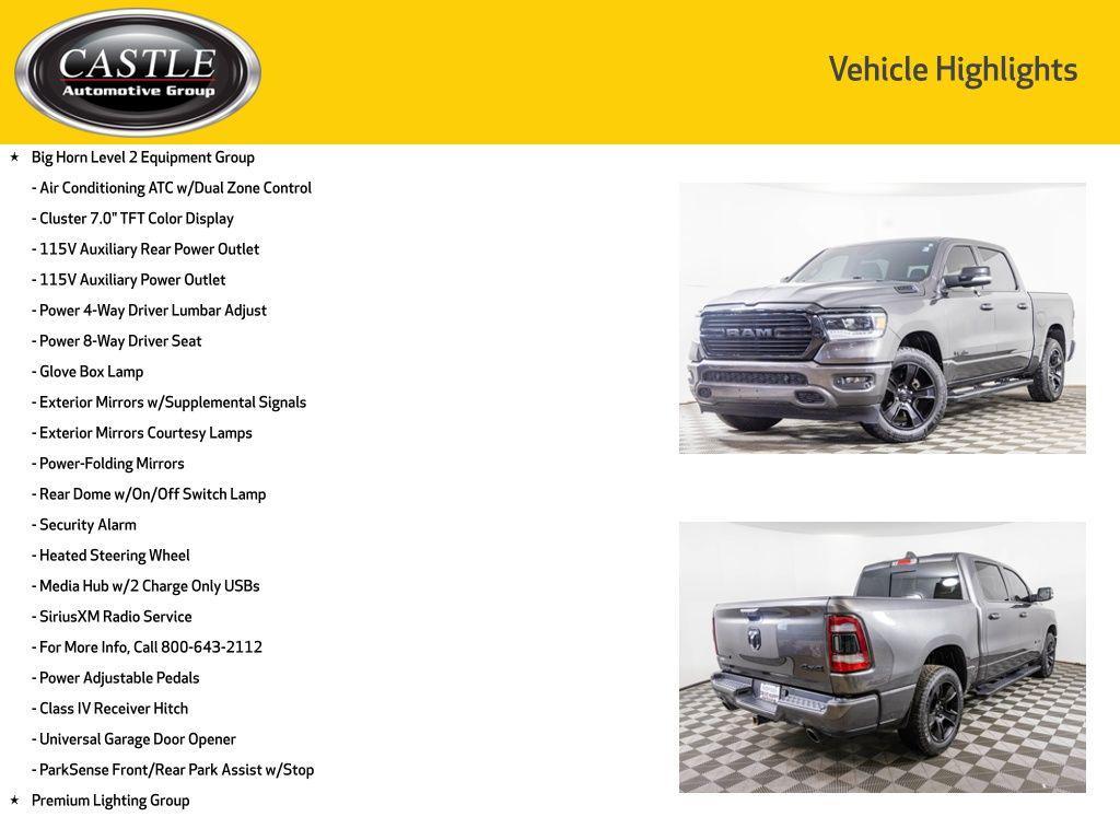 used 2021 Ram 1500 car, priced at $30,477