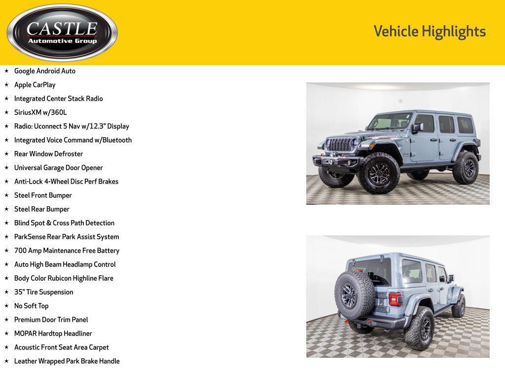 used 2024 Jeep Wrangler car, priced at $56,777