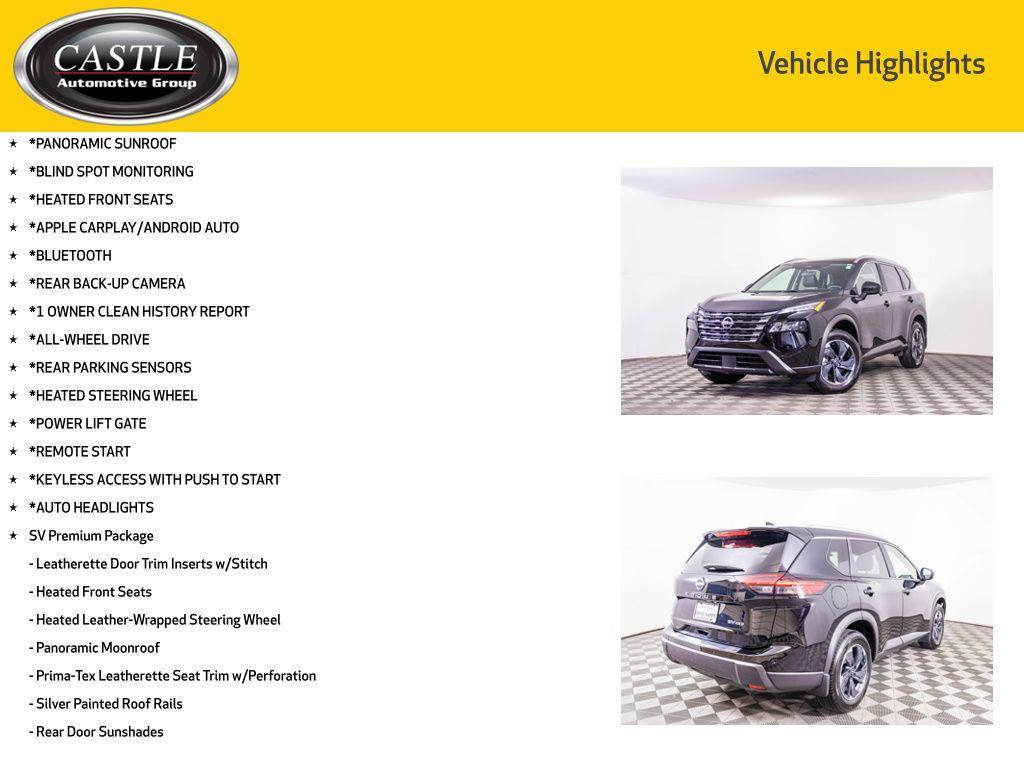 used 2024 Nissan Rogue car, priced at $25,677