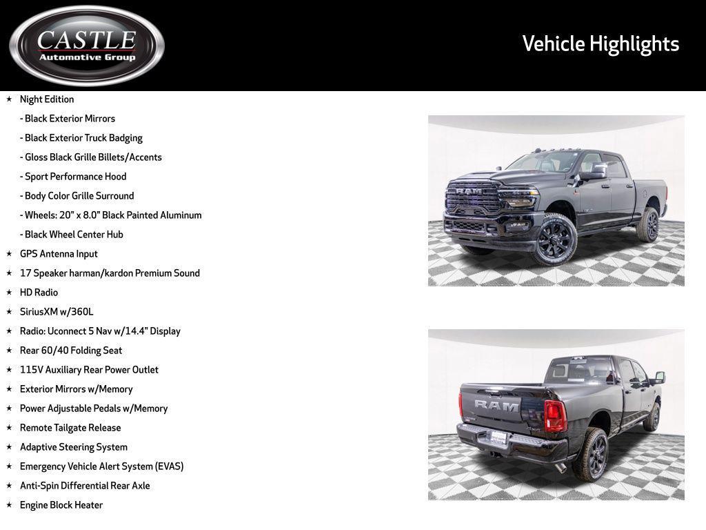 new 2025 Ram 2500 car, priced at $80,002