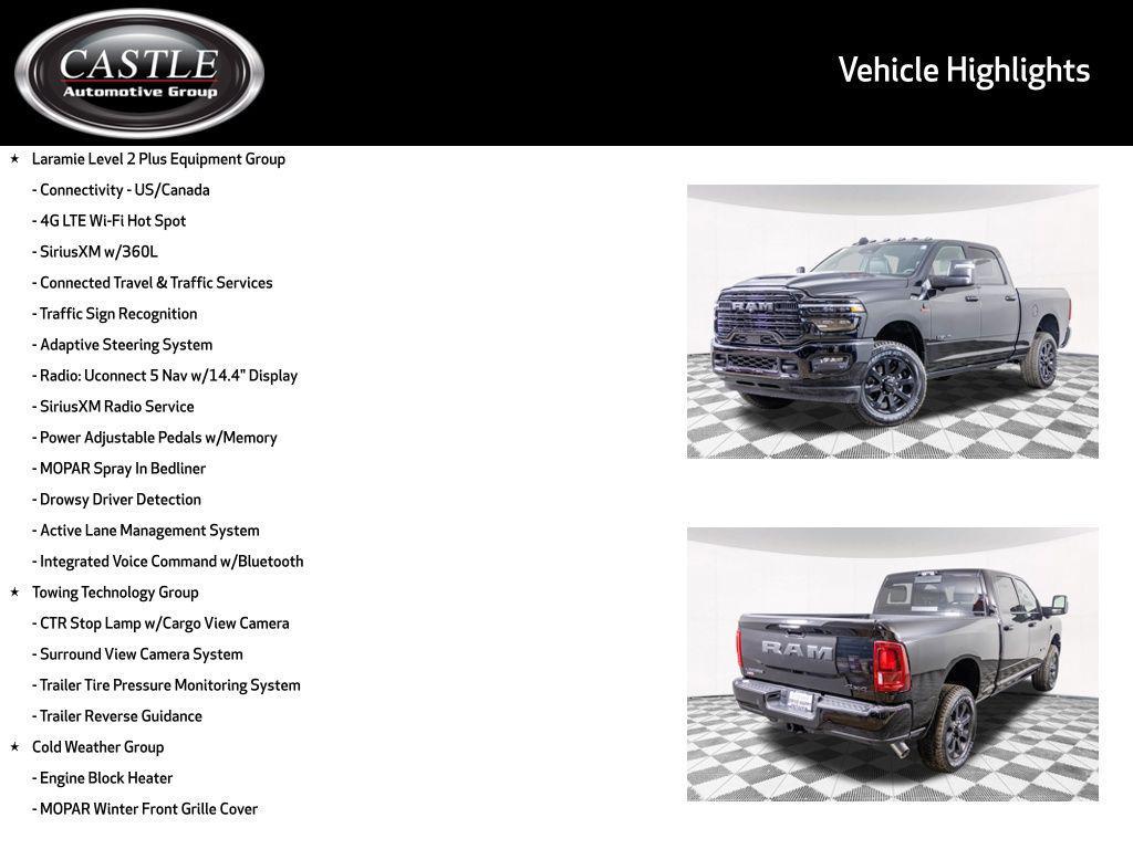 new 2025 Ram 2500 car, priced at $80,002