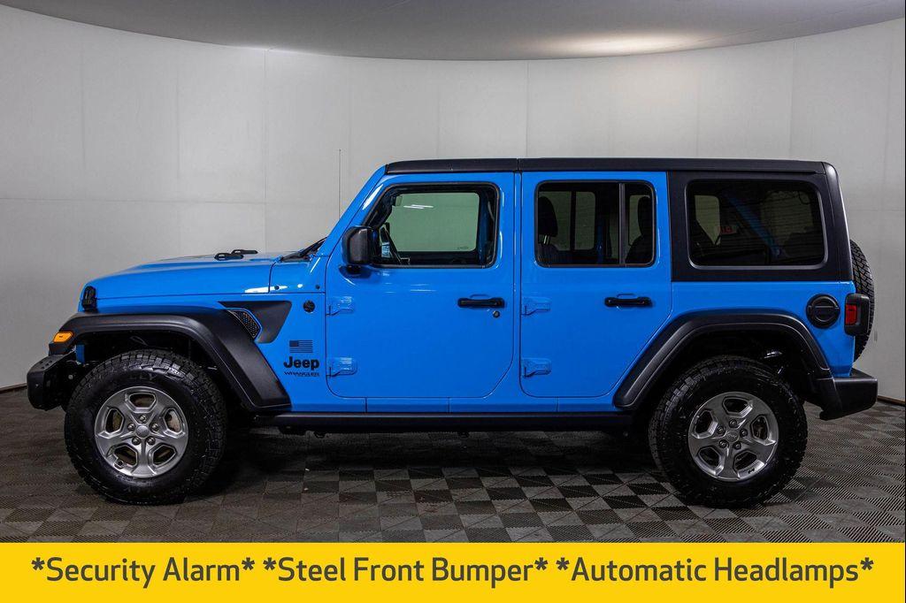 used 2021 Jeep Wrangler Unlimited car, priced at $23,977
