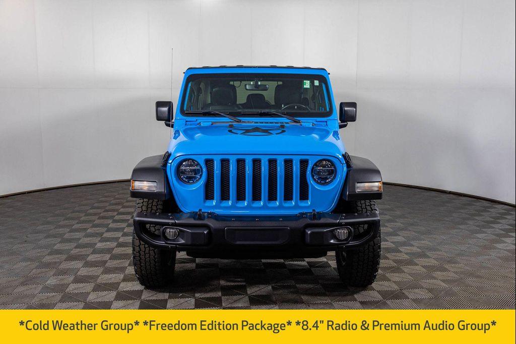 used 2021 Jeep Wrangler Unlimited car, priced at $23,977