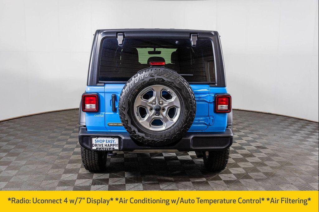 used 2021 Jeep Wrangler Unlimited car, priced at $23,977