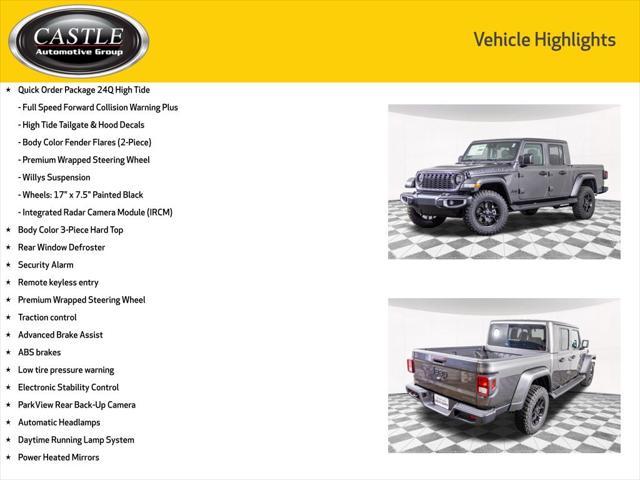 new 2025 Jeep Gladiator car, priced at $43,712