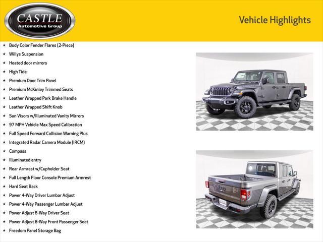 new 2025 Jeep Gladiator car, priced at $43,712