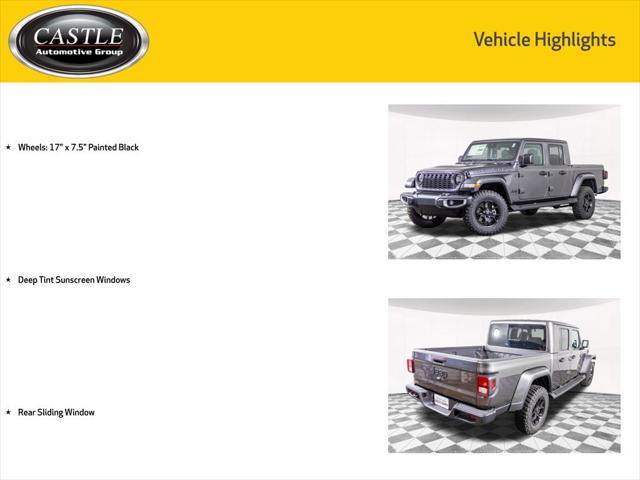new 2025 Jeep Gladiator car, priced at $43,712