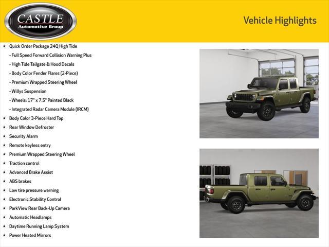 new 2025 Jeep Gladiator car, priced at $43,712