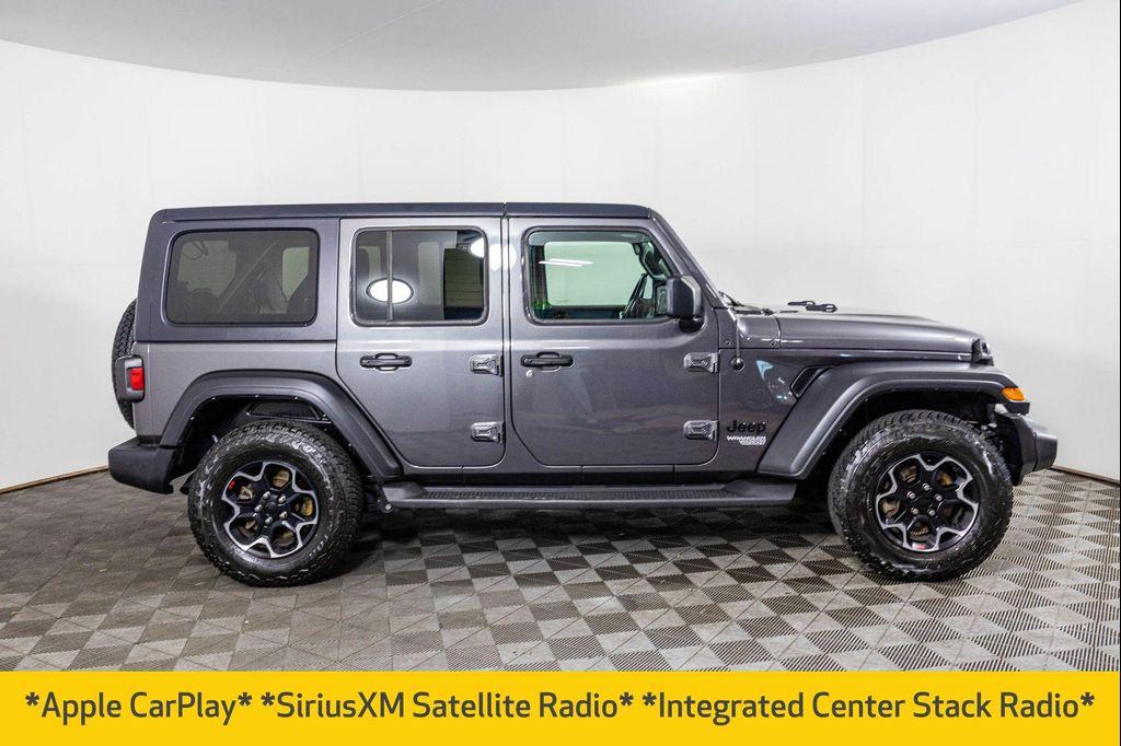 used 2021 Jeep Wrangler Unlimited car, priced at $23,177