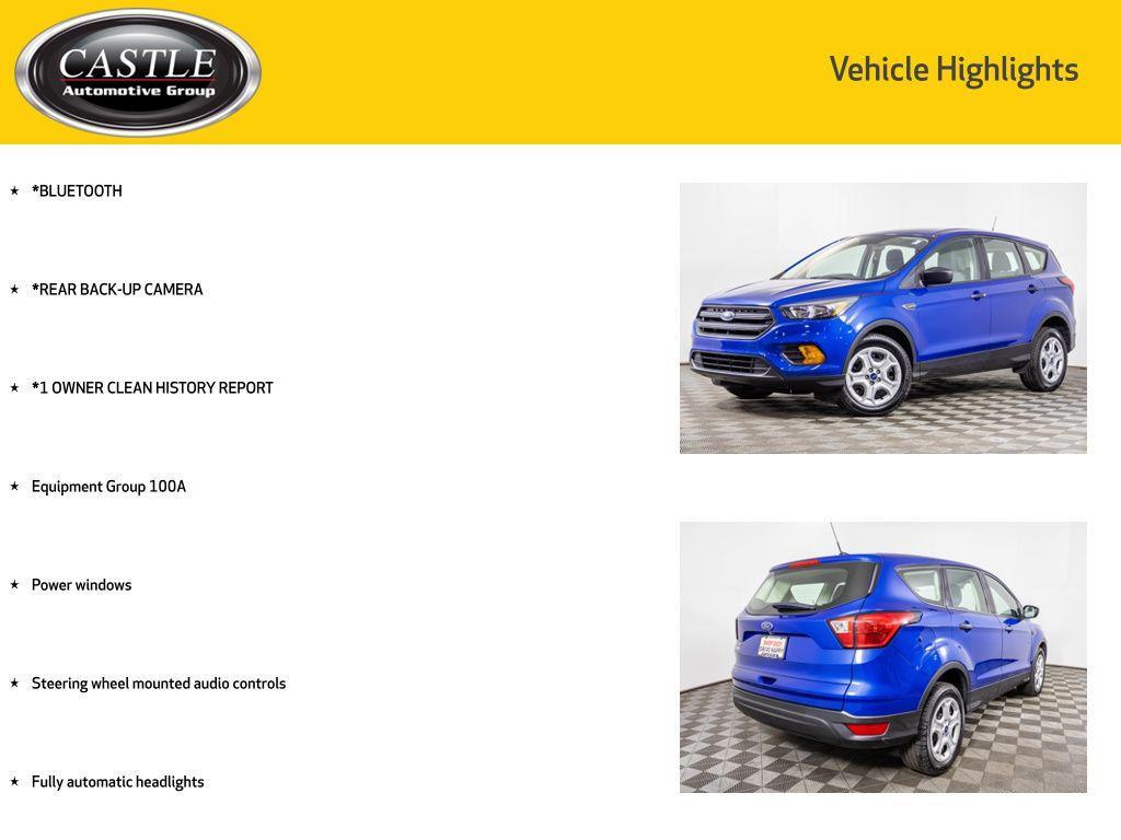 used 2019 Ford Escape car, priced at $8,977