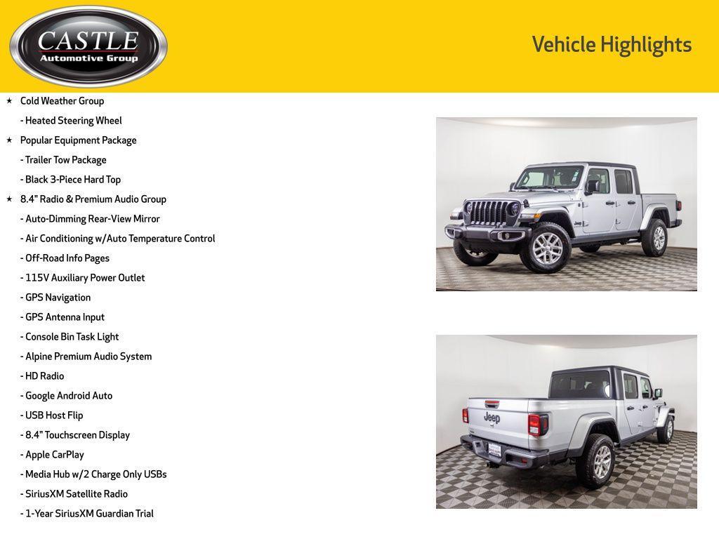 used 2023 Jeep Gladiator car, priced at $41,777
