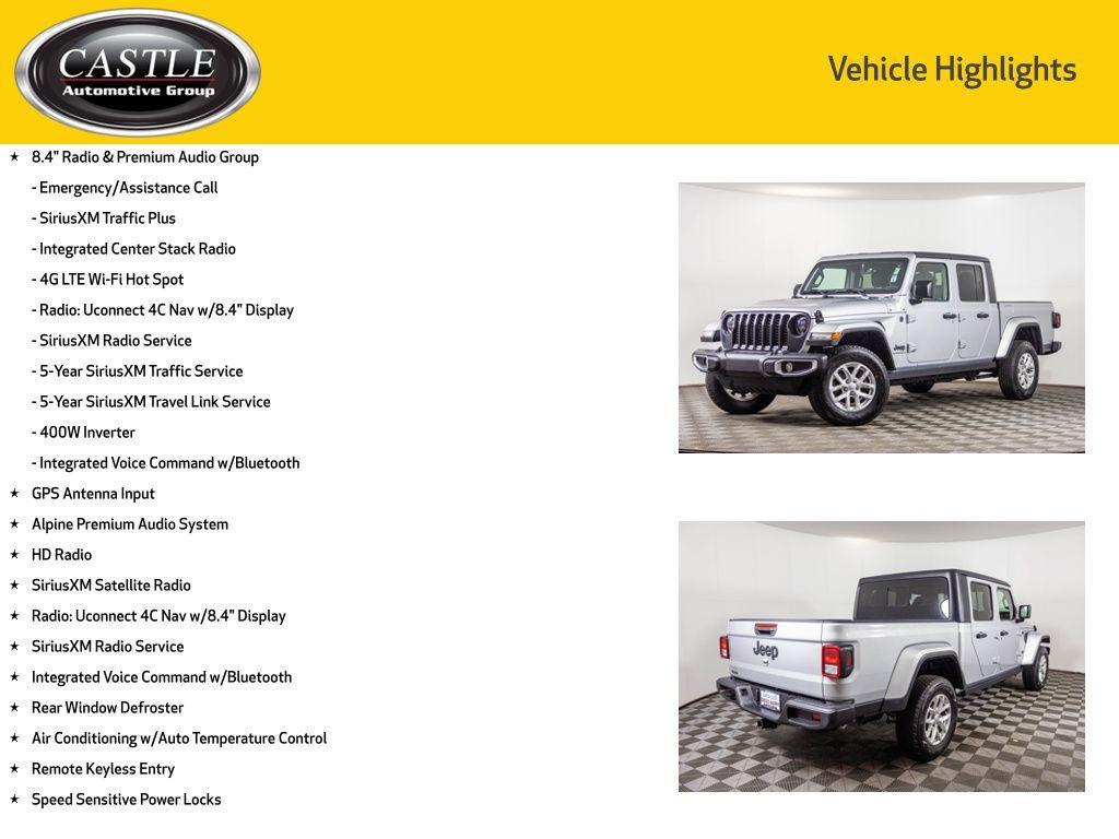 used 2023 Jeep Gladiator car, priced at $41,777