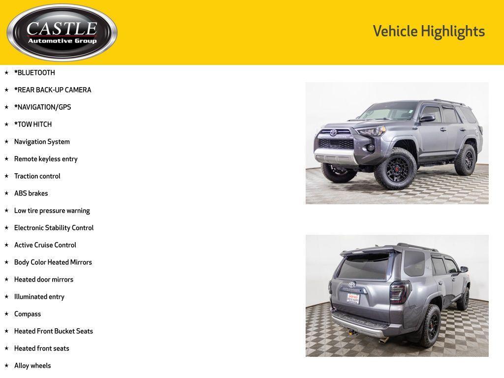 used 2020 Toyota 4Runner car, priced at $28,677