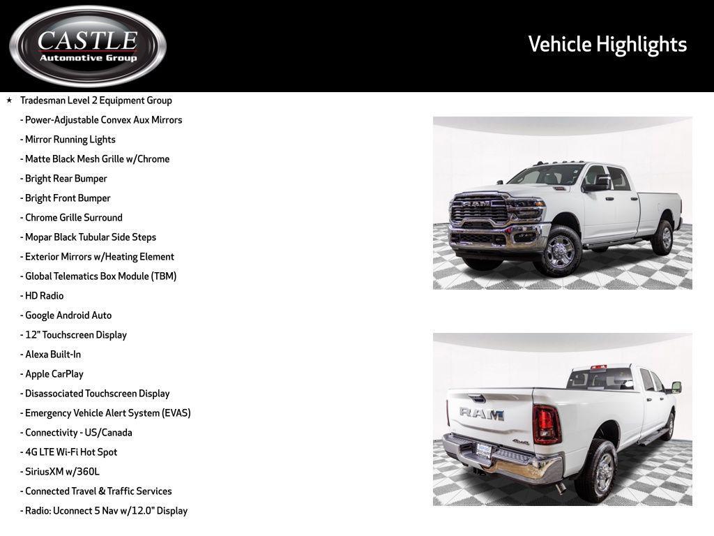 new 2026 Ram 2500 car, priced at $53,668