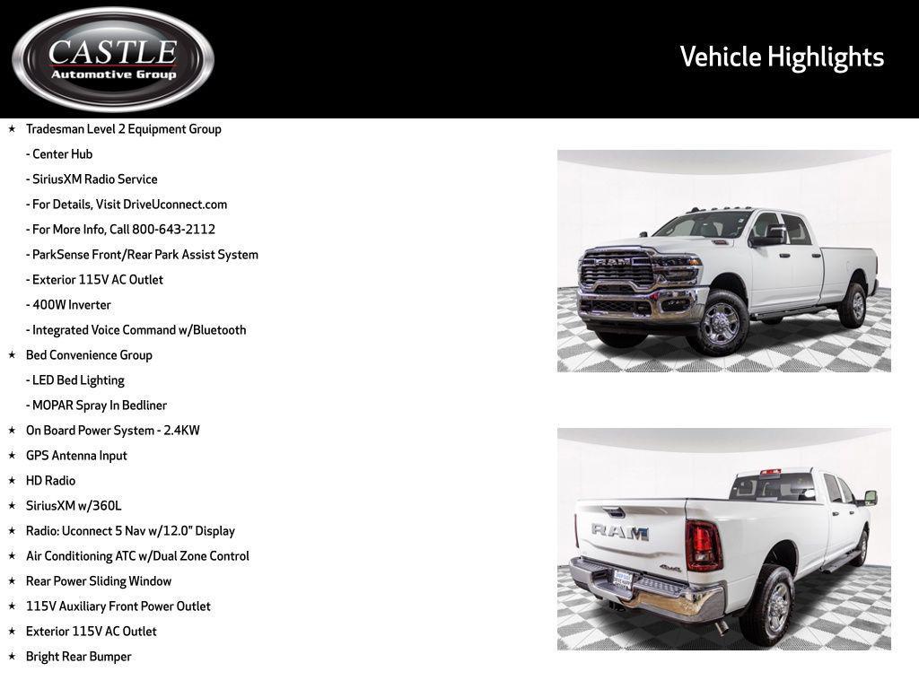 new 2026 Ram 2500 car, priced at $53,668