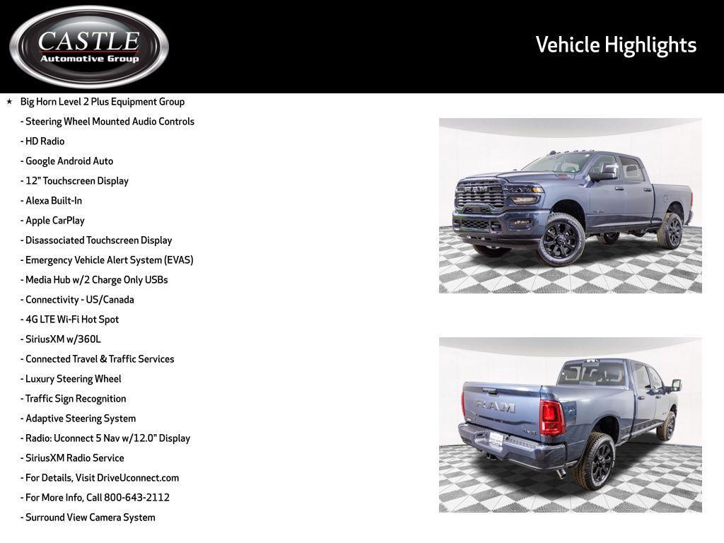new 2026 Ram 2500 car, priced at $59,449