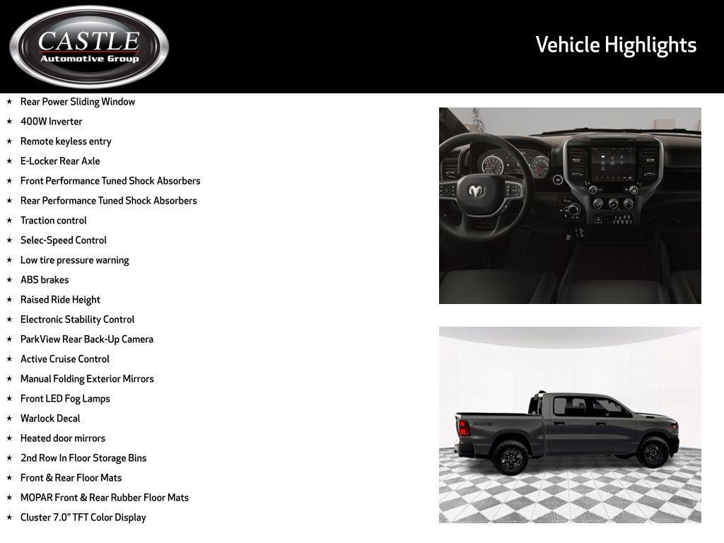 new 2026 Ram 1500 car, priced at $47,737