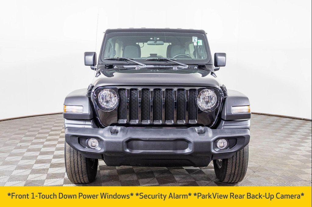 used 2022 Jeep Wrangler Unlimited car, priced at $30,477