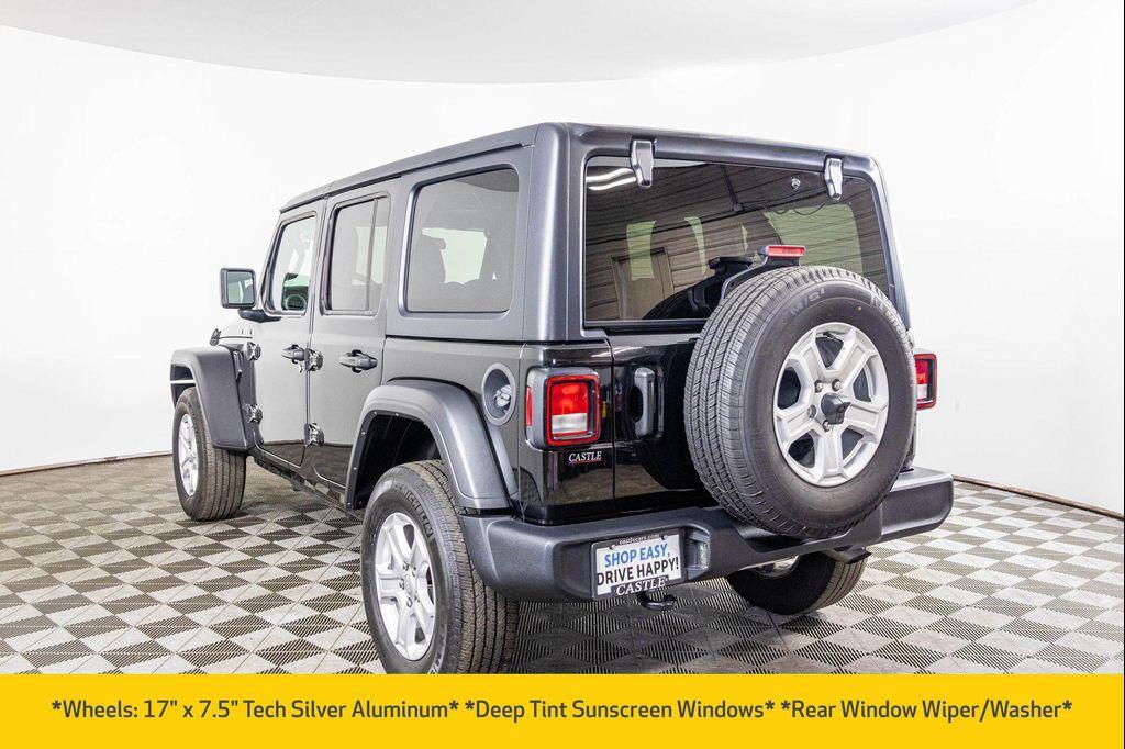 used 2022 Jeep Wrangler Unlimited car, priced at $30,477