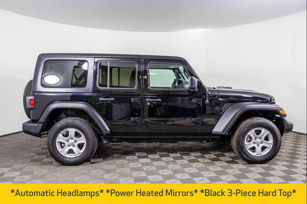 used 2022 Jeep Wrangler Unlimited car, priced at $30,477