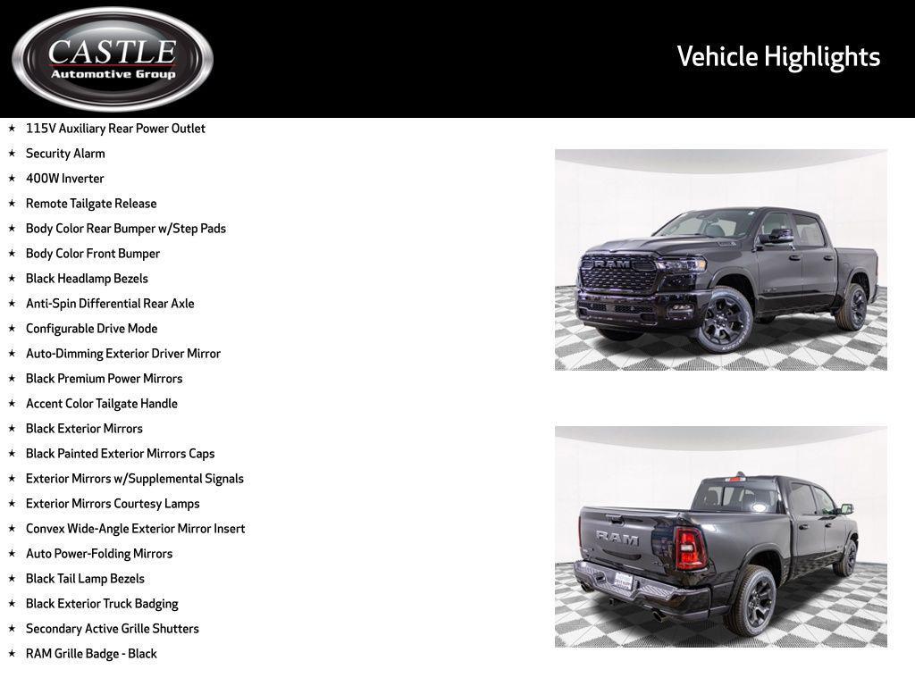 new 2026 Ram 1500 car, priced at $51,114
