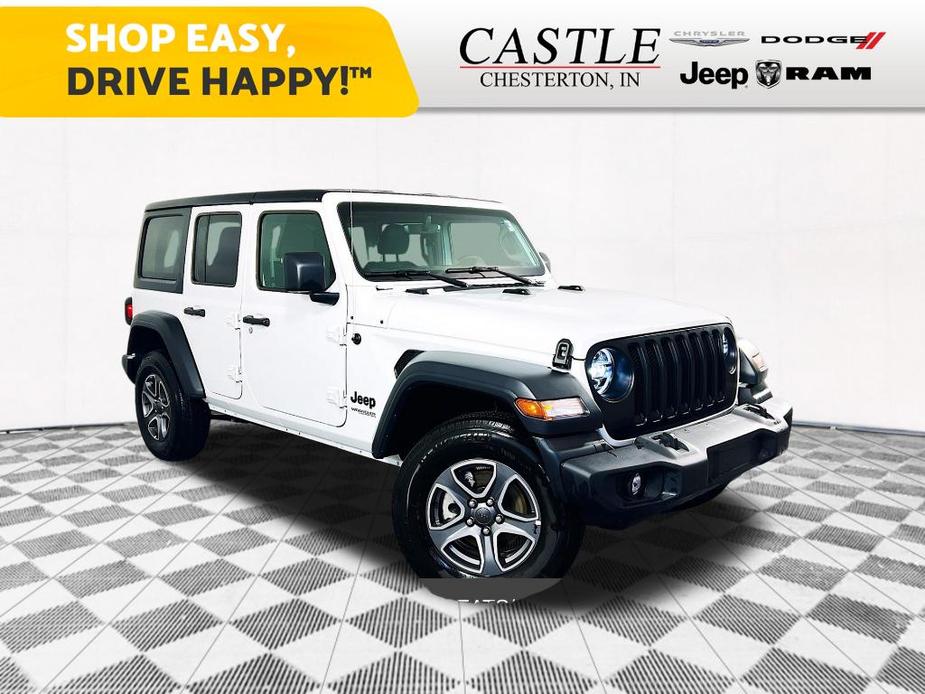 used 2022 Jeep Wrangler Unlimited car, priced at $39,677