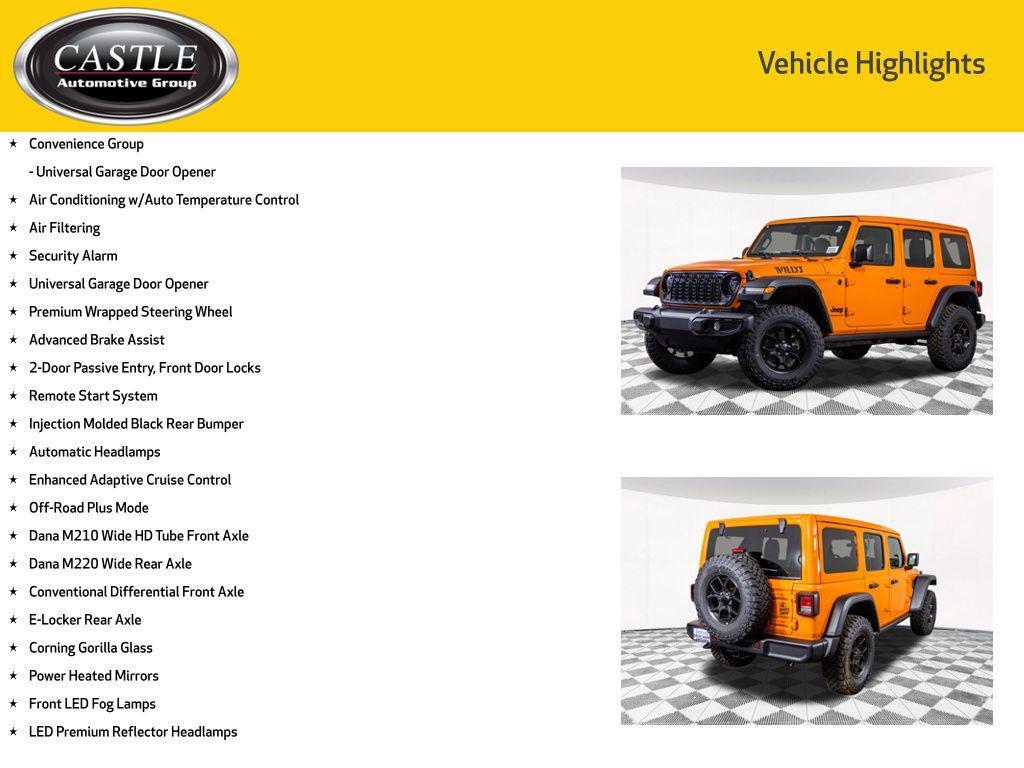 new 2025 Jeep Wrangler car, priced at $48,834