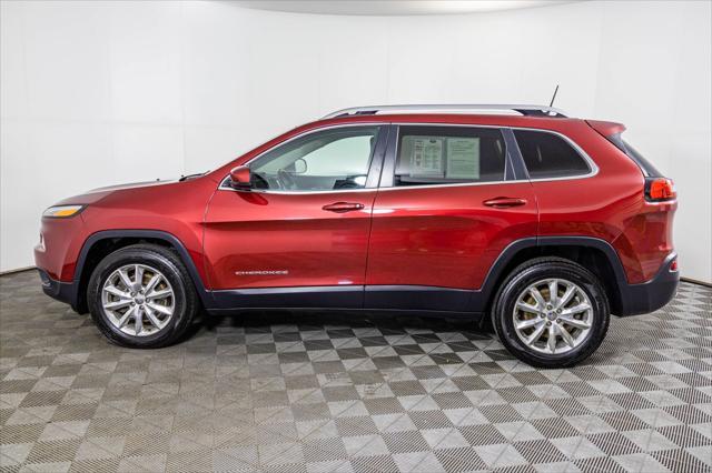 used 2017 Jeep Cherokee car, priced at $14,777