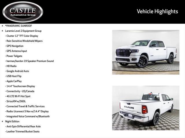 new 2025 Ram 1500 car, priced at $63,006