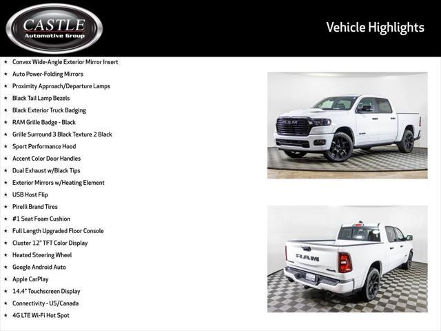 new 2025 Ram 1500 car, priced at $63,006