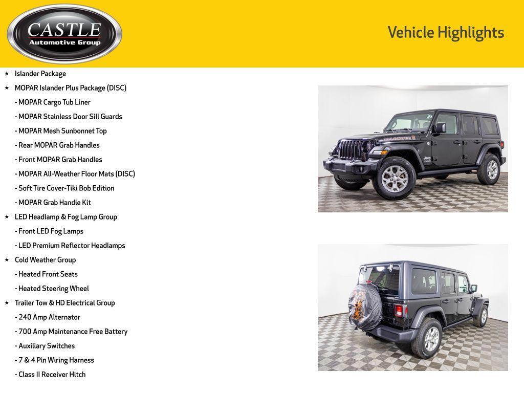 used 2021 Jeep Wrangler Unlimited car, priced at $29,777