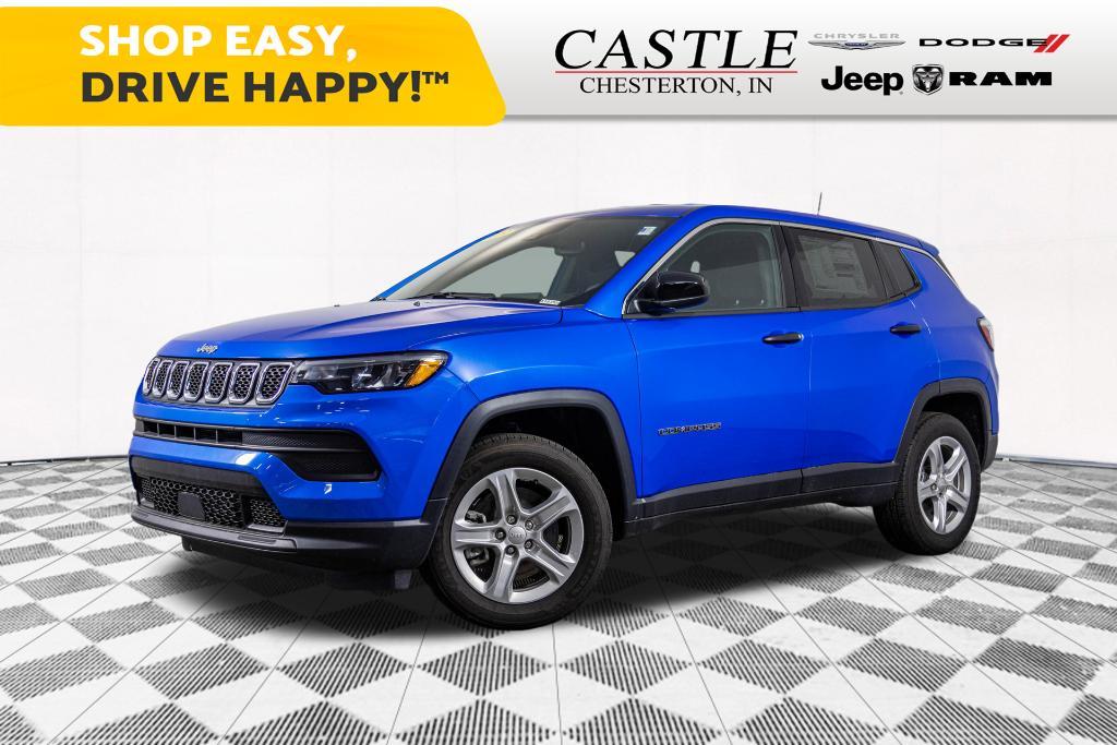 used 2023 Jeep Compass car, priced at $25,312