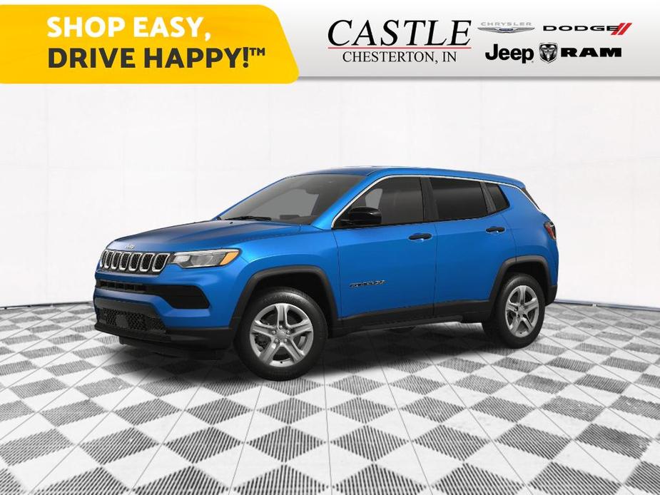 used 2023 Jeep Compass car, priced at $25,177