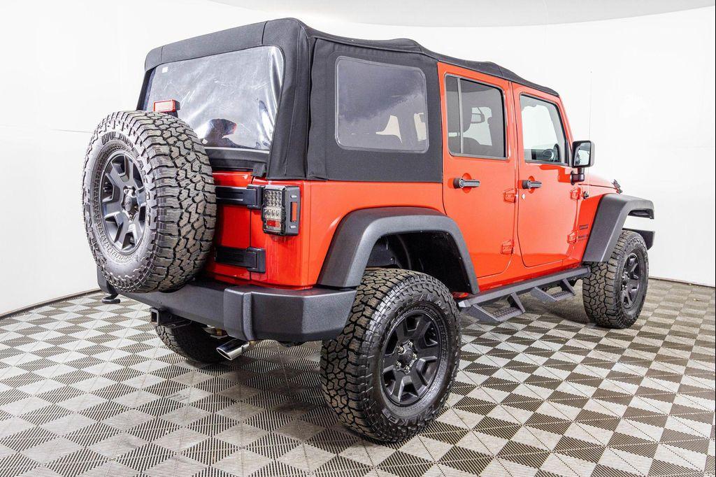 used 2014 Jeep Wrangler Unlimited car, priced at $16,977