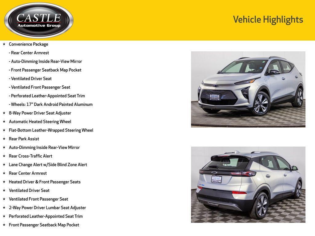 used 2022 Chevrolet Bolt EUV car, priced at $15,977