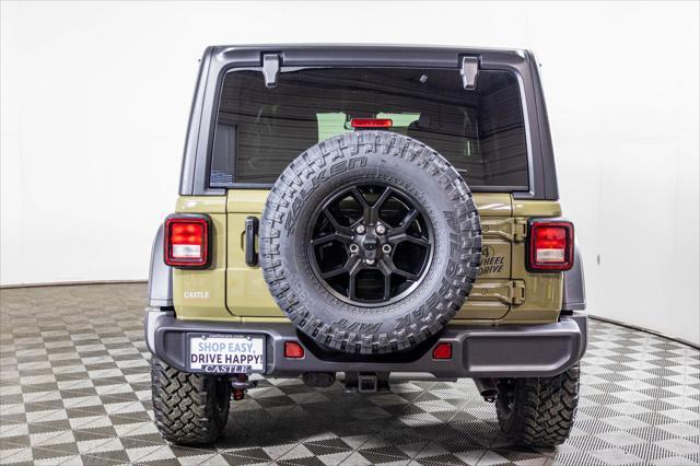 new 2025 Jeep Wrangler car, priced at $45,411