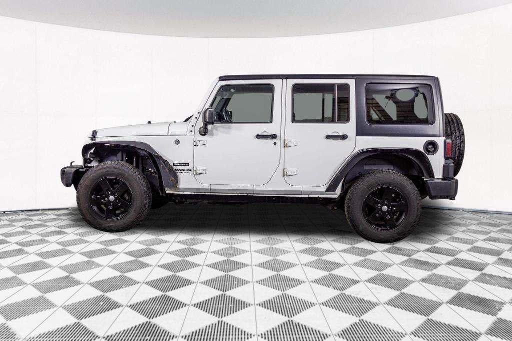 used 2017 Jeep Wrangler Unlimited car, priced at $18,977