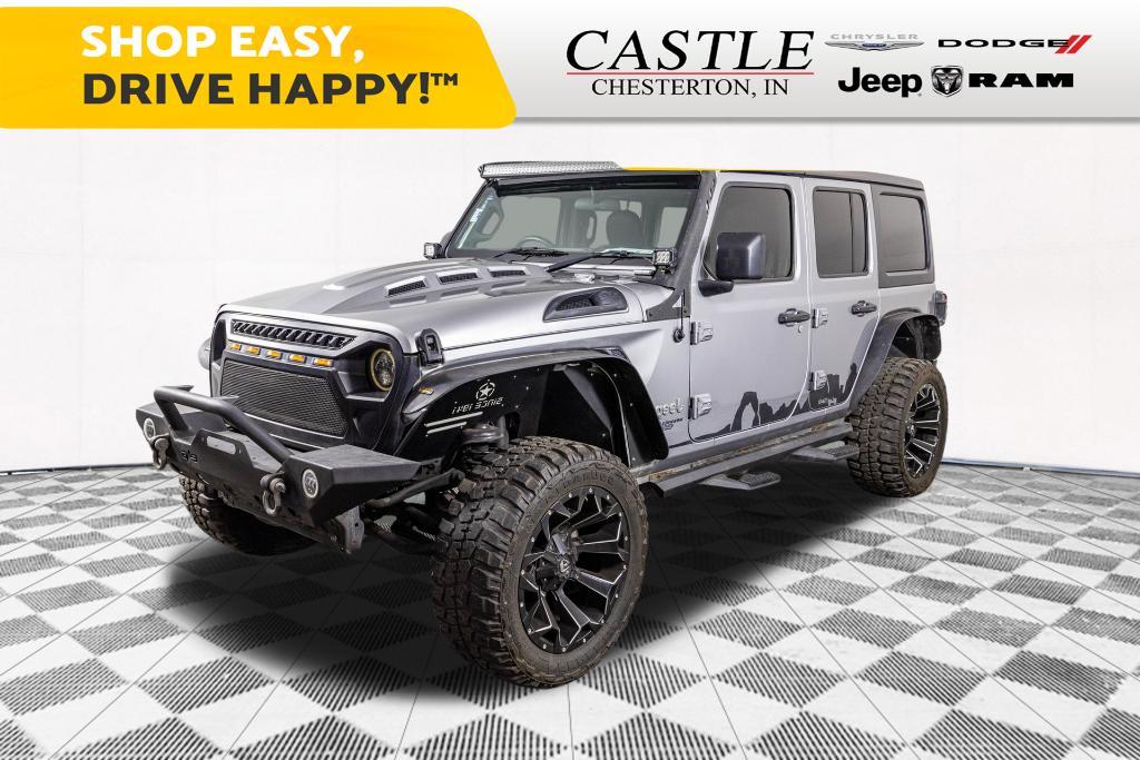 used 2019 Jeep Wrangler Unlimited car, priced at $39,077