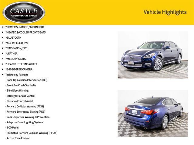 used 2015 INFINITI Q70L car, priced at $12,977