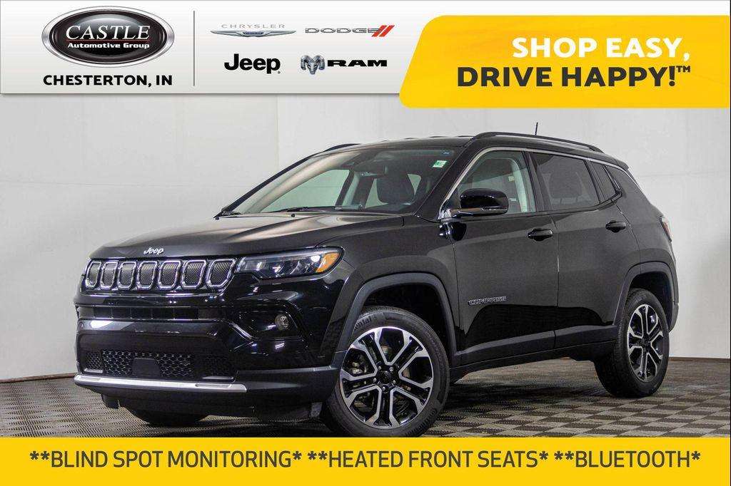 used 2022 Jeep Compass car, priced at $23,377