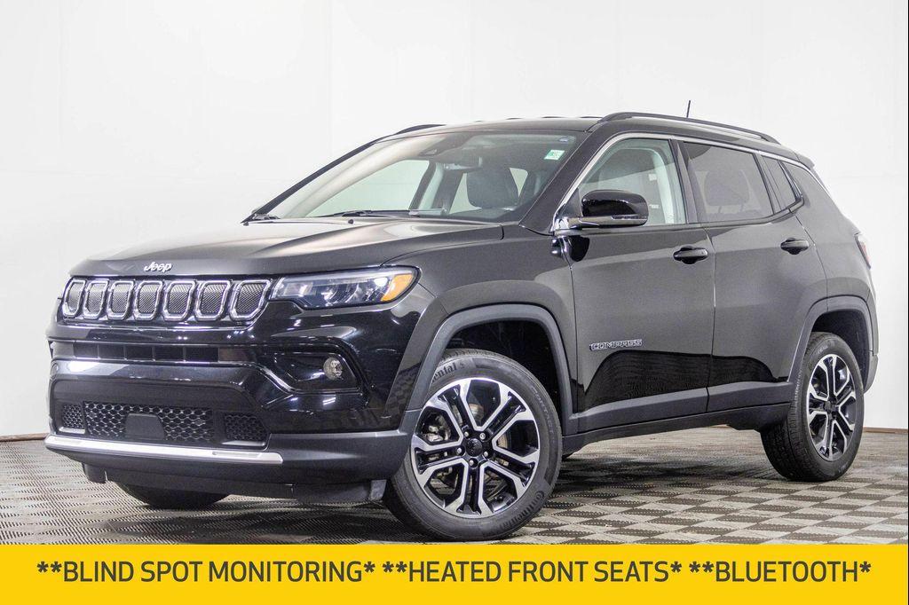 used 2022 Jeep Compass car, priced at $22,977