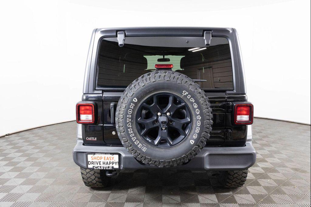 used 2021 Jeep Wrangler Unlimited car, priced at $26,477