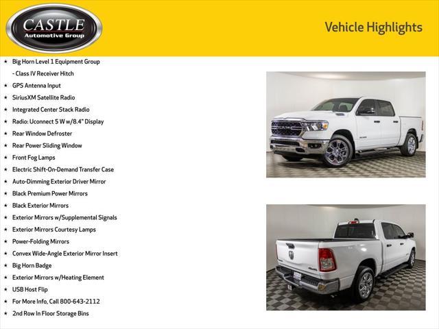 used 2023 Ram 1500 car, priced at $35,277