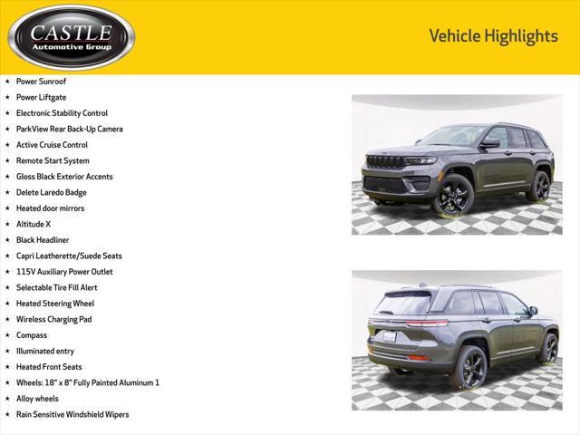 new 2025 Jeep Grand Cherokee car, priced at $41,355