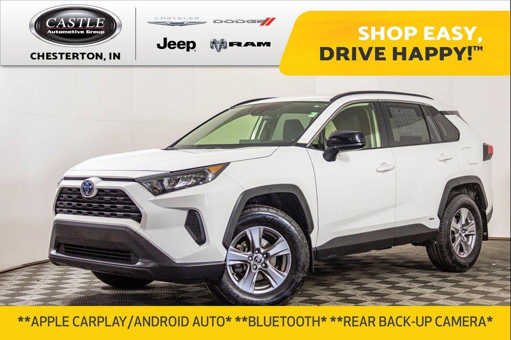 used 2022 Toyota RAV4 Hybrid car, priced at $25,477
