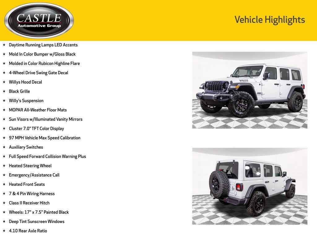 new 2025 Jeep Wrangler car, priced at $47,950
